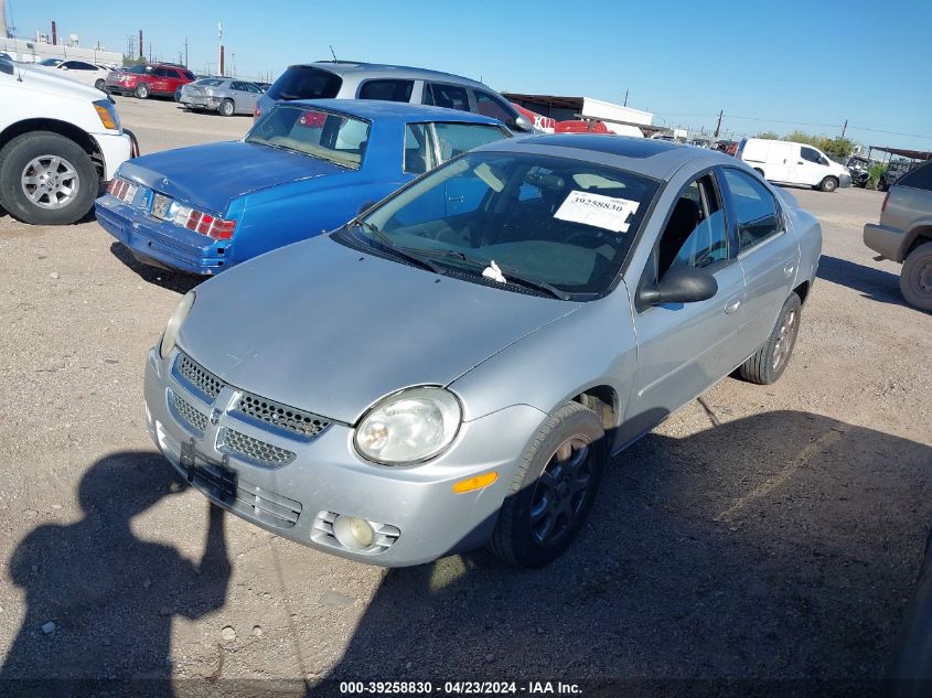 2004 Dodge Neon Sxt VIN: 1B3ES56C74D544218 Lot: 39258830