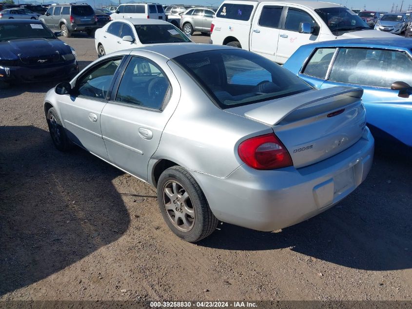 2004 Dodge Neon Sxt VIN: 1B3ES56C74D544218 Lot: 39258830