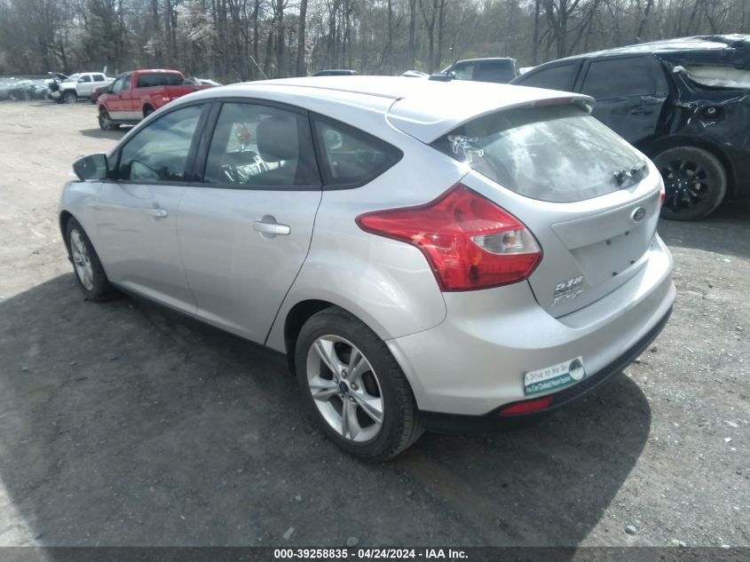 2013 Ford Focus Se VIN: 1FADP3K29DL166587 Lot: 39258835