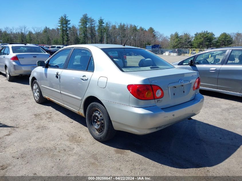 2T1BR32E13C093100 | 2003 TOYOTA COROLLA