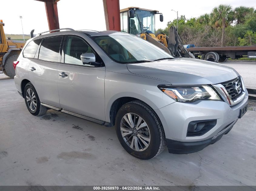 2019 Nissan Pathfinder Sl VIN: 5N1DR2MM2KC615971 Lot: 39258970