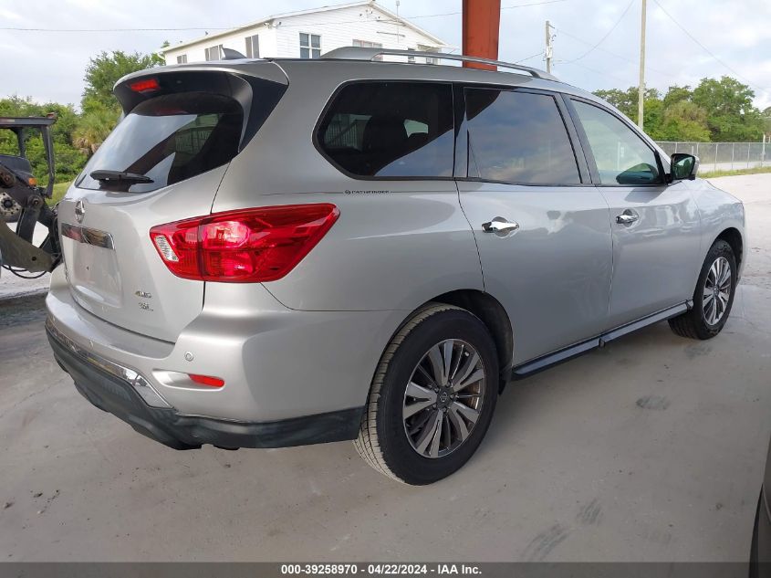 2019 Nissan Pathfinder Sl VIN: 5N1DR2MM2KC615971 Lot: 39258970