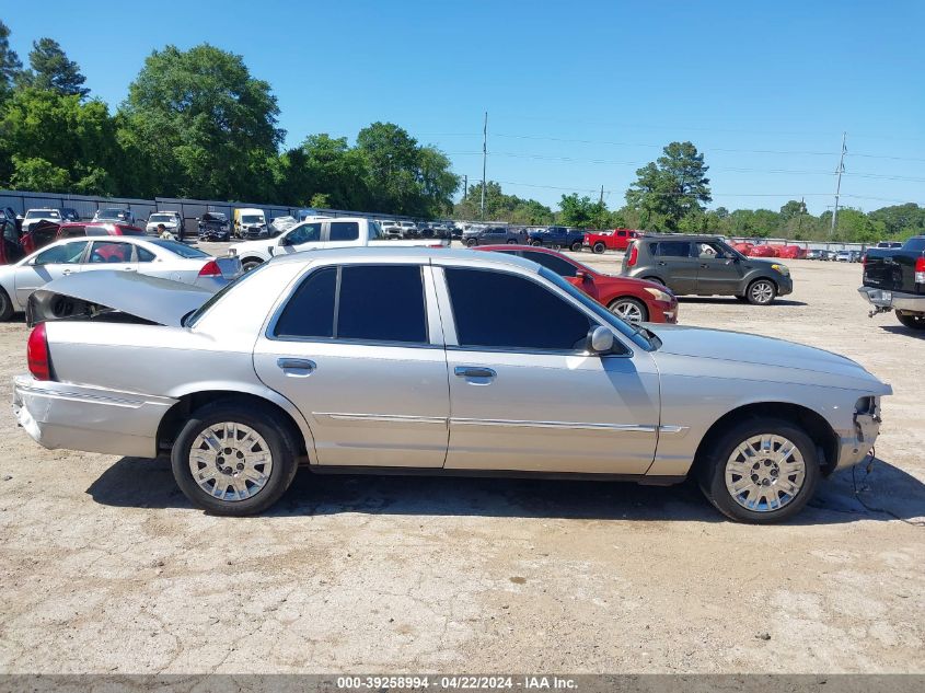 2008 Mercury Grand Marquis Gs VIN: 2MEFM74V18X611003 Lot: 39258994