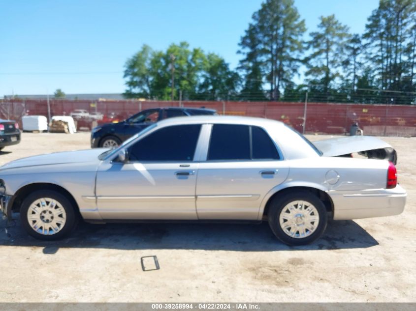 2008 Mercury Grand Marquis Gs VIN: 2MEFM74V18X611003 Lot: 39258994