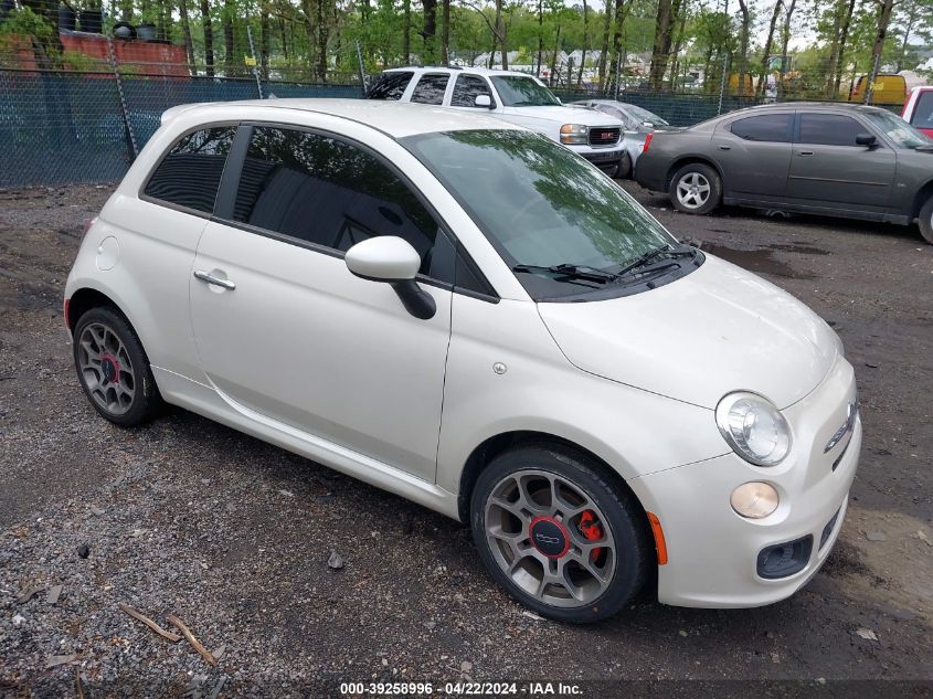 3C3CFFBR7DT572223 | 2013 FIAT 500