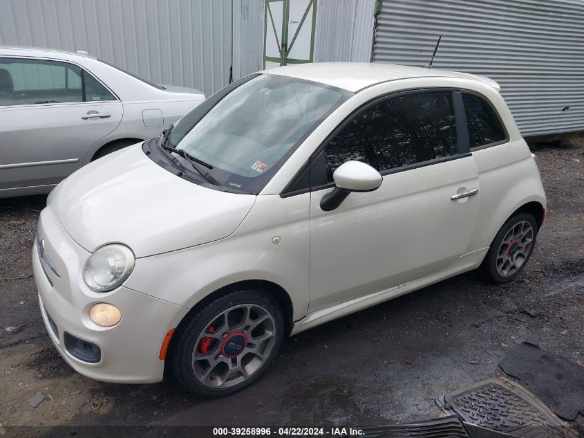 3C3CFFBR7DT572223 | 2013 FIAT 500