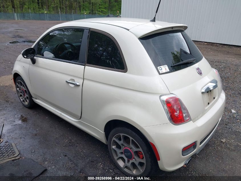 3C3CFFBR7DT572223 | 2013 FIAT 500