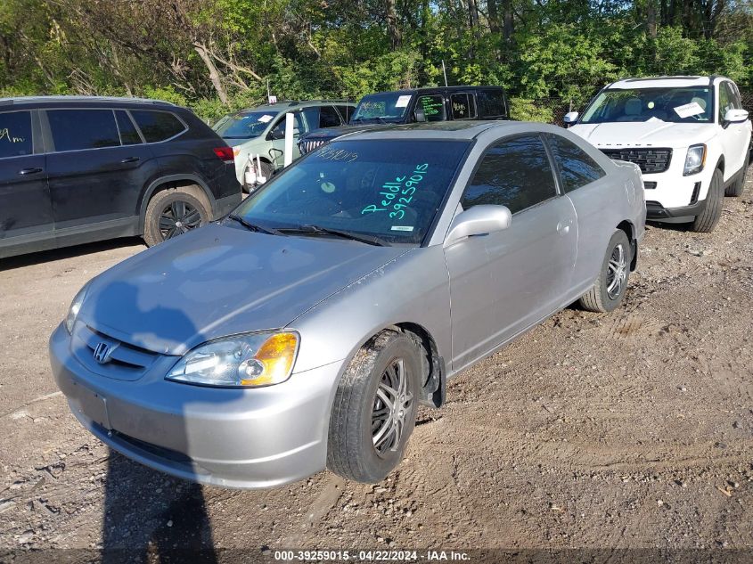 1HGEM22972L057798 | 2002 HONDA CIVIC