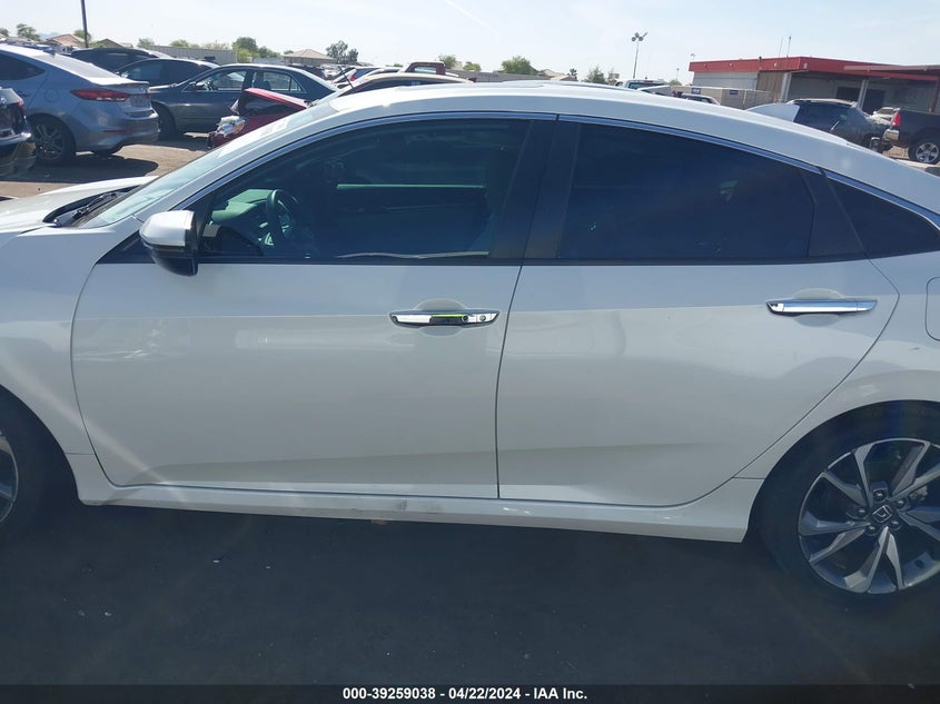 2019 HONDA CIVIC TOURING - 19XFC1F96KE009664