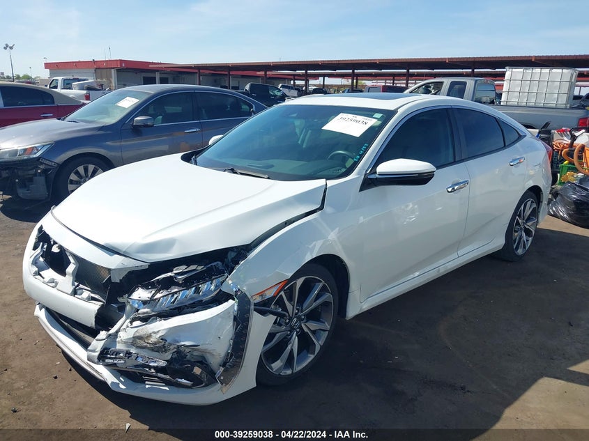 2019 HONDA CIVIC TOURING - 19XFC1F96KE009664