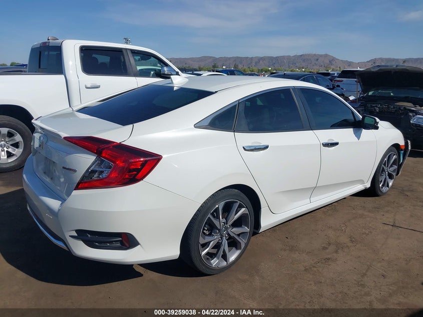 2019 HONDA CIVIC TOURING - 19XFC1F96KE009664