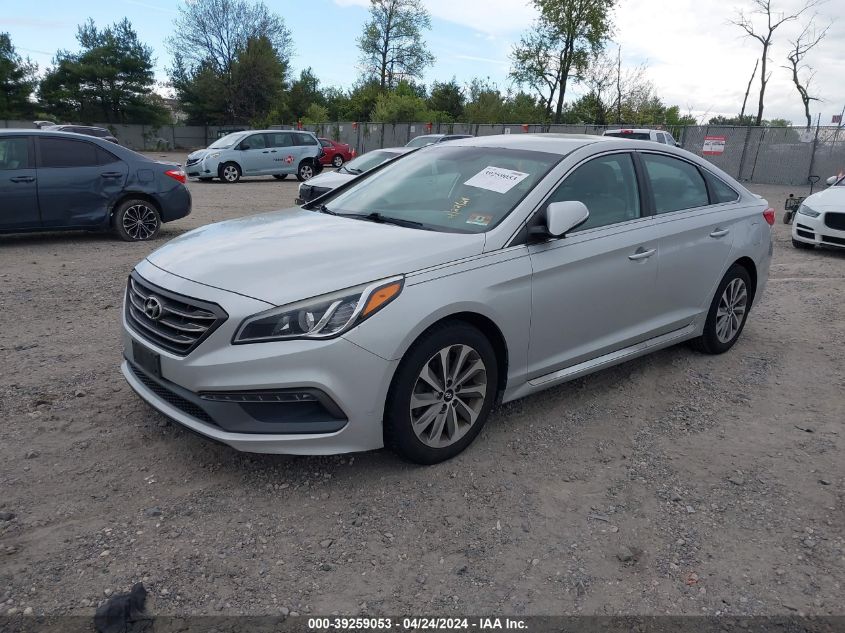 2015 HYUNDAI SONATA SPORT - 5NPE34AF8FH029961