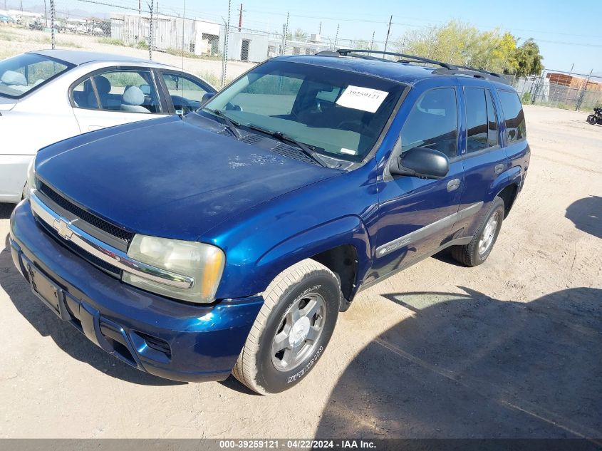 2004 Chevrolet Trailblazer Ls VIN: 1GNDS13S842407662 Lot: 39259121