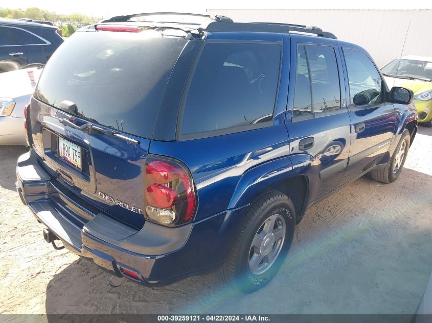 2004 Chevrolet Trailblazer Ls VIN: 1GNDS13S842407662 Lot: 39259121