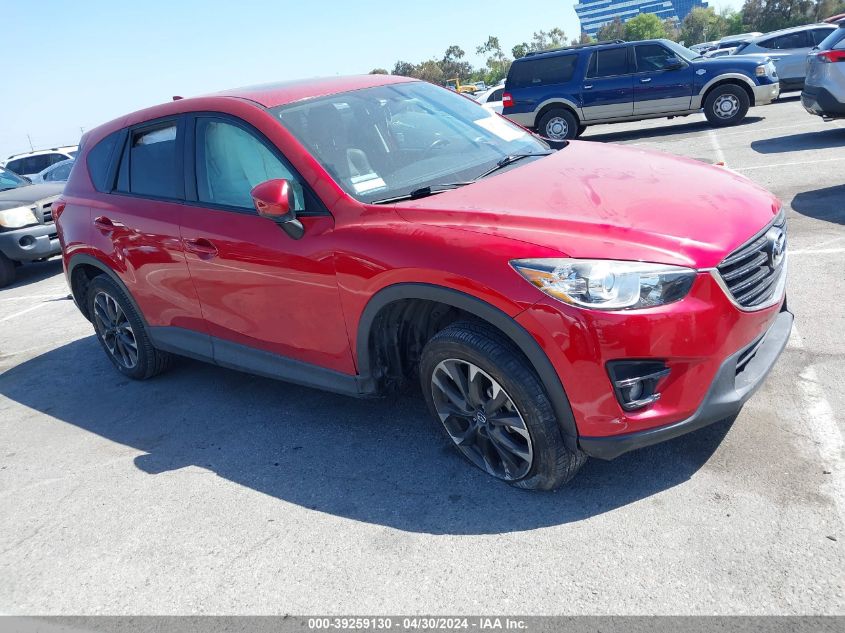 2016 Mazda Cx-5 Grand Touring VIN: JM3KE2DY7G0797595 Lot: 39259130