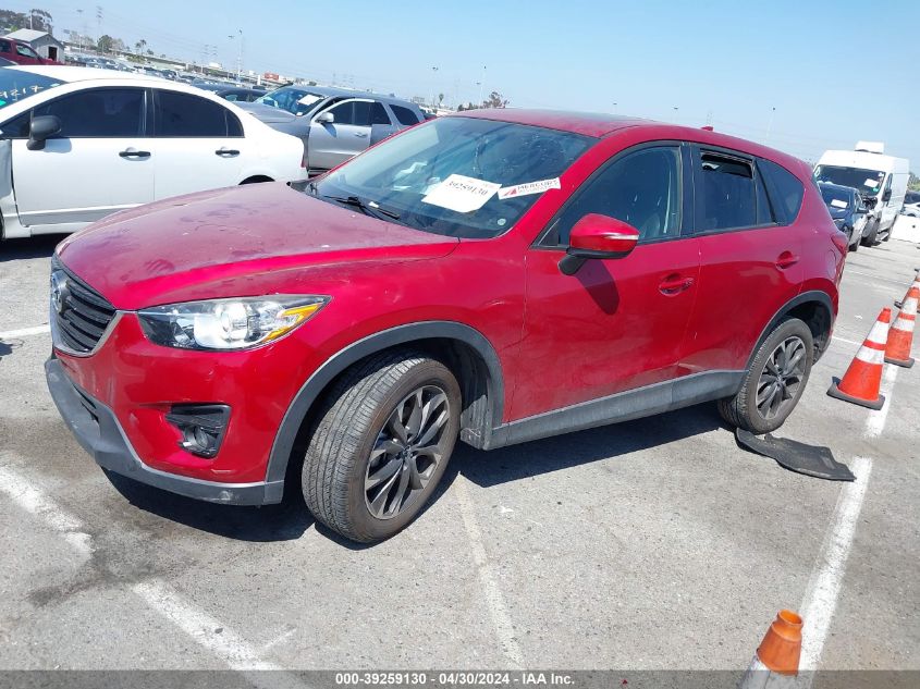 2016 Mazda Cx-5 Grand Touring VIN: JM3KE2DY7G0797595 Lot: 39259130