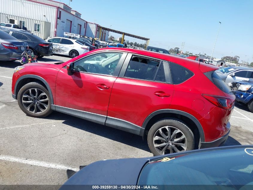 2016 Mazda Cx-5 Grand Touring VIN: JM3KE2DY7G0797595 Lot: 39259130