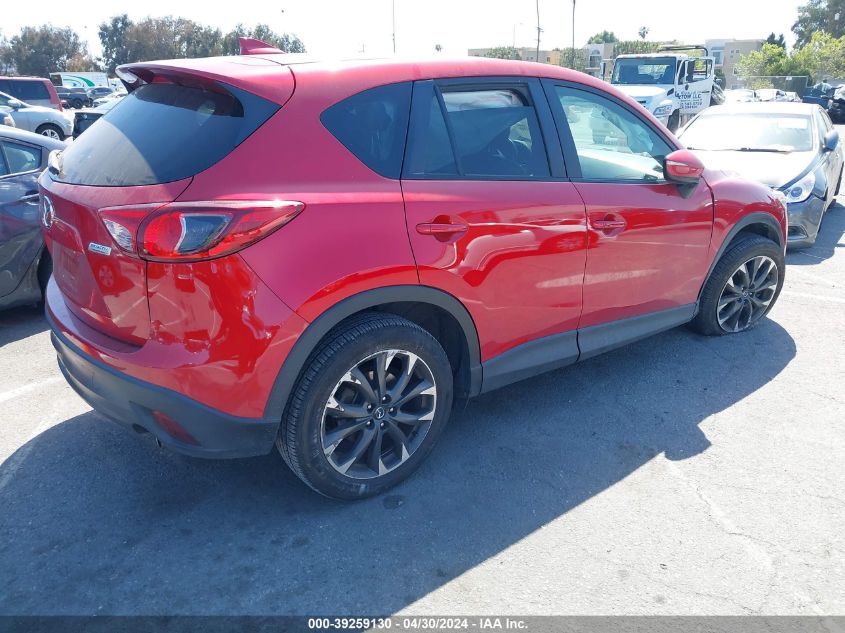 2016 Mazda Cx-5 Grand Touring VIN: JM3KE2DY7G0797595 Lot: 39259130