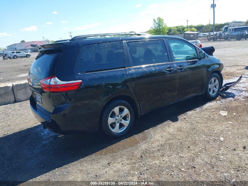 2015 Toyota Sienna Le 8 Passenger VIN: 5TDKK3DC9FS596644 Lot: 39259135