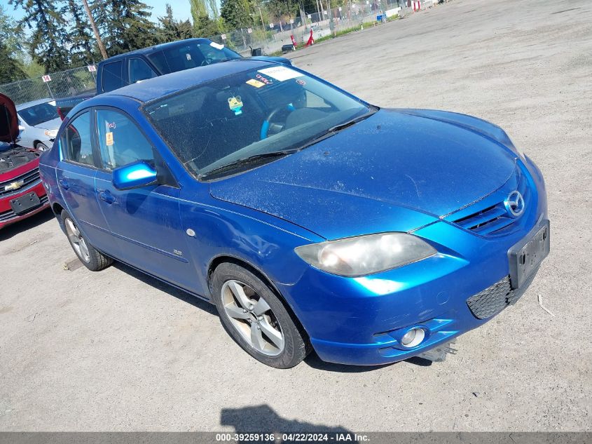 2004 Mazda Mazda3 S VIN: JM1BK323541213523 Lot: 39259136