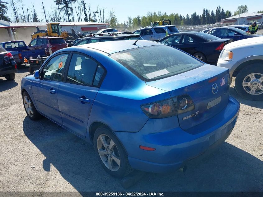 2004 Mazda Mazda3 S VIN: JM1BK323541213523 Lot: 39259136