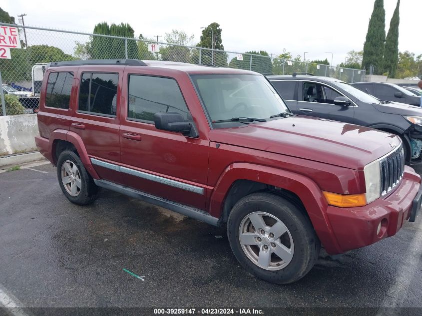 2008 Jeep Commander Sport VIN: 1J8HH48K78C167726 Lot: 39259147