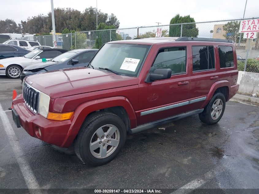 2008 Jeep Commander Sport VIN: 1J8HH48K78C167726 Lot: 39259147