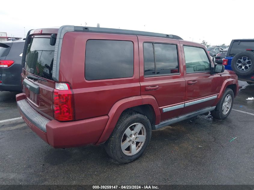 2008 Jeep Commander Sport VIN: 1J8HH48K78C167726 Lot: 39259147