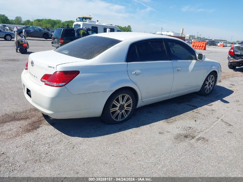 2006 Toyota Avalon Limited VIN: 4T1BK36B86U149606 Lot: 39259157