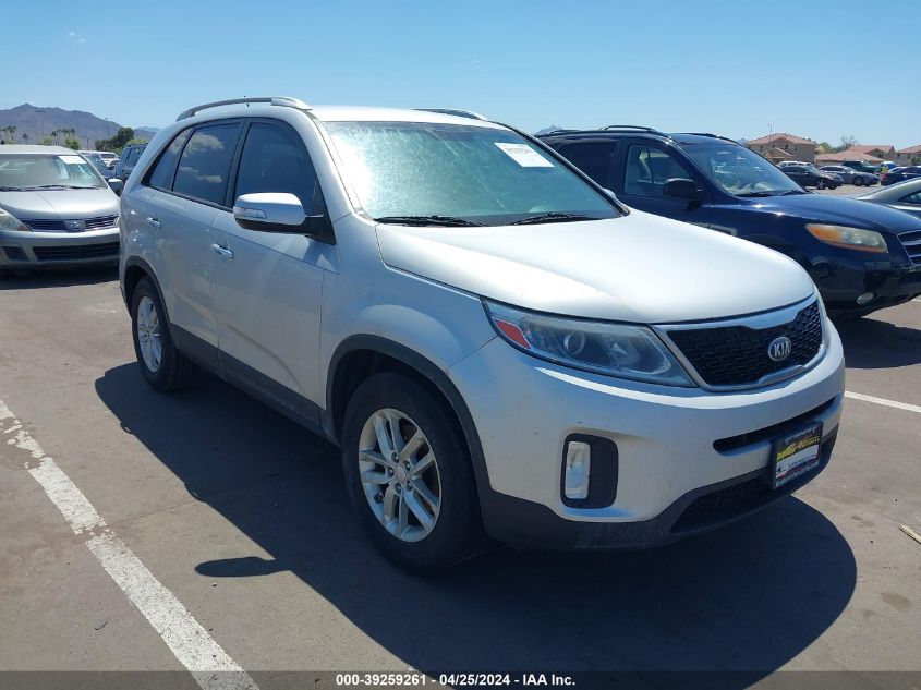 2014 KIA SORENTO LX V6 - 5XYKT4A75EG452501