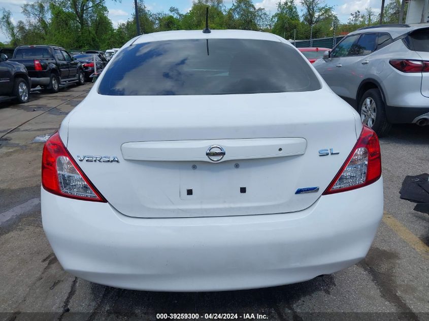 2012 Nissan Versa 1.6 Sl VIN: 3N1CN7AP9CL819490 Lot: 39259300