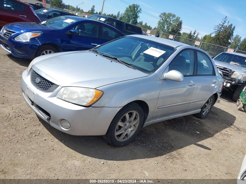 2006 Kia Spectra Ex/Lx/Sx VIN: KNAFE121165323294 Lot: 39259315