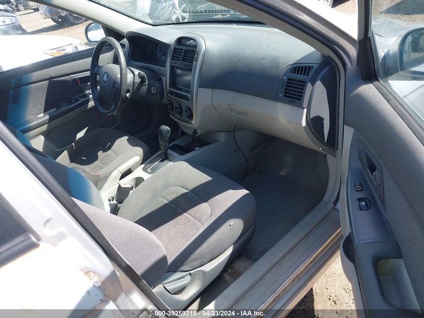 2006 Kia Spectra Ex/Lx/Sx VIN: KNAFE121165323294 Lot: 39259315