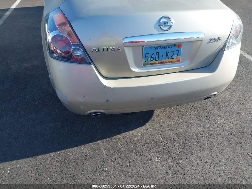 2009 Nissan Altima 2.5 S VIN: 1N4AL21EX9N493578 Lot: 39259331