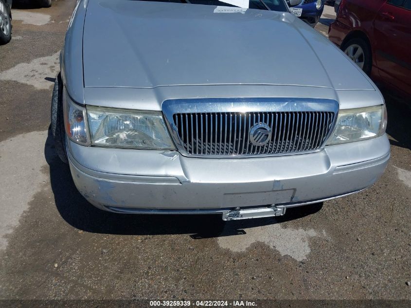 2004 Mercury Grand Marquis Gs VIN: 2MEFM74W44X612231 Lot: 39259339