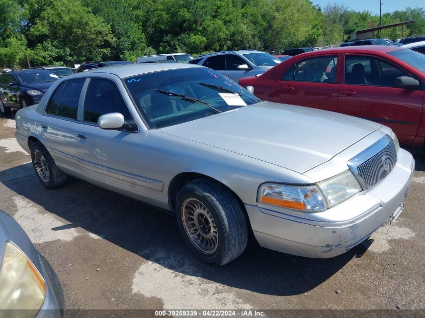 2004 Mercury Grand Marquis Gs VIN: 2MEFM74W44X612231 Lot: 39259339