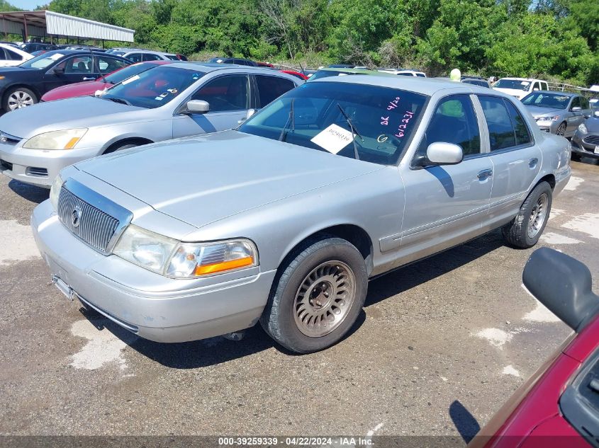 2004 Mercury Grand Marquis Gs VIN: 2MEFM74W44X612231 Lot: 39259339