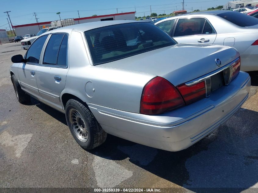 2004 Mercury Grand Marquis Gs VIN: 2MEFM74W44X612231 Lot: 39259339