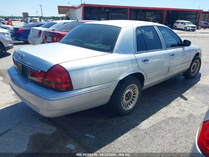 2004 Mercury Grand Marquis Gs VIN: 2MEFM74W44X612231 Lot: 39259339