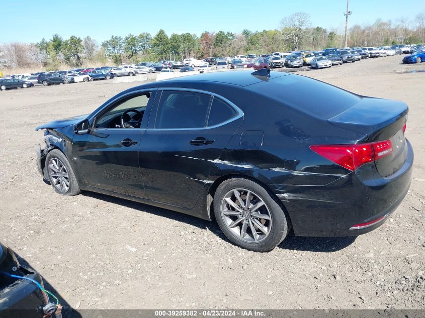 2020 Acura Tlx Tech Package VIN: 19UUB1F58LA017326 Lot: 39259382