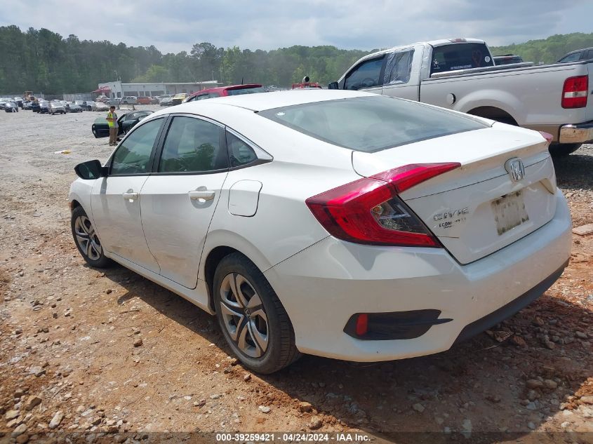 2017 Honda Civic Lx VIN: 19XFC2F50HE039903 Lot: 39259421