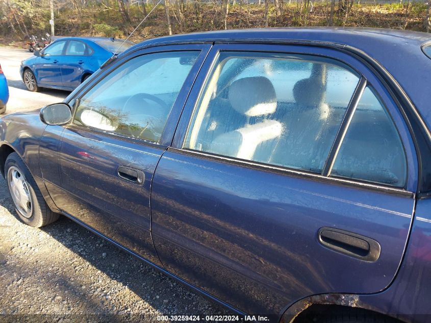 1999 Toyota Corolla Ve VIN: 2T1BR12E0XC237214 Lot: 39259424