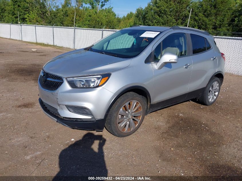 2018 Buick Encore Preferred VIN: KL4CJASB7JB566610 Lot: 39259432