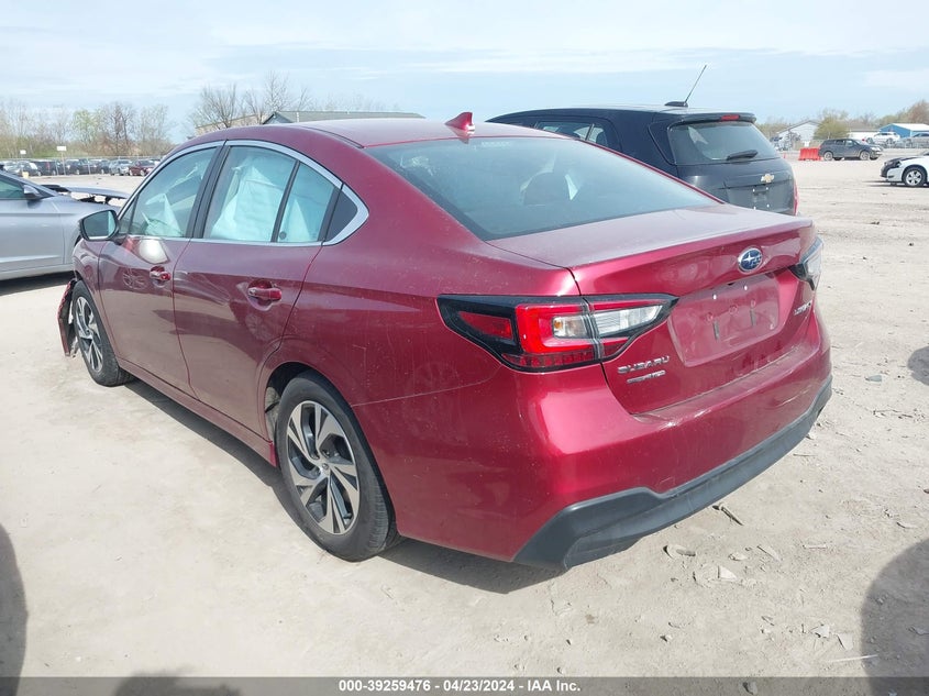 2022 SUBARU LEGACY 2.5L H4 FI DOHC 16V (VIN: 4S3BWAF68N3007941