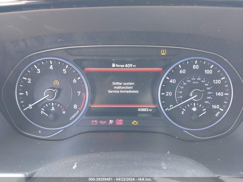 VIN KM8R44HE9LU157098 2020 HYUNDAI PALISADE SEL