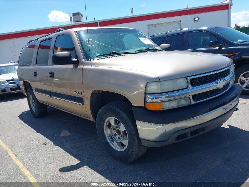 2001 Chevrolet Suburban 1500 Ls VIN: 3GNEC16TX1G108893 Lot: 39259522