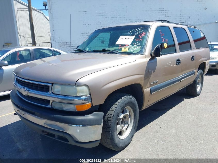 2001 Chevrolet Suburban 1500 Ls VIN: 3GNEC16TX1G108893 Lot: 39259522