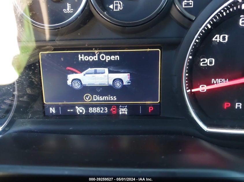 2019 CHEVROLET SILVERADO 1500 LT - 1GCRYDED4KZ204740