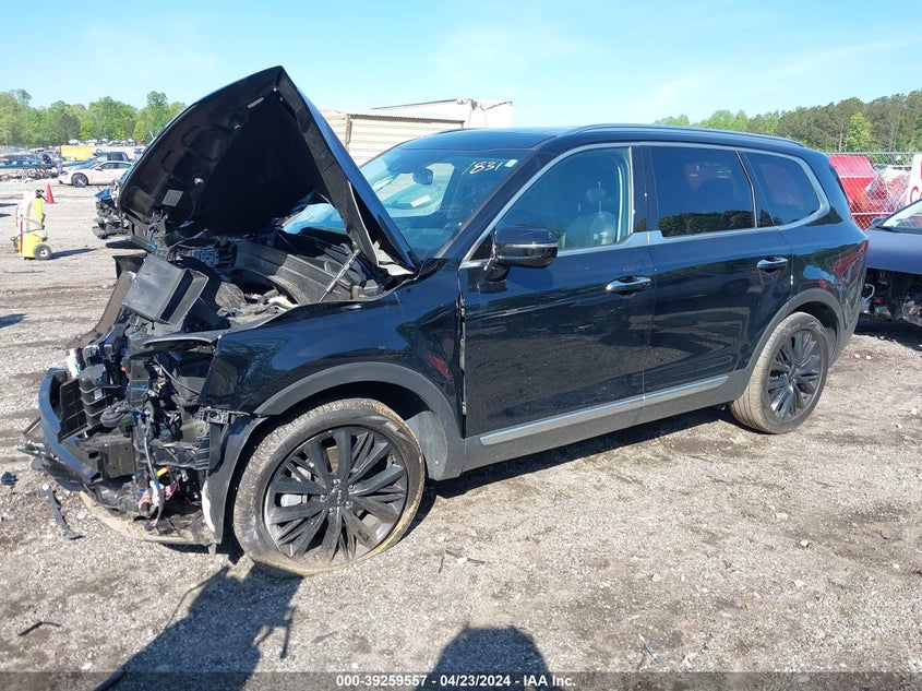 2022 KIA TELLURIDE 3.8L V6   N(VIN: 5XYP54HC3NG251831
