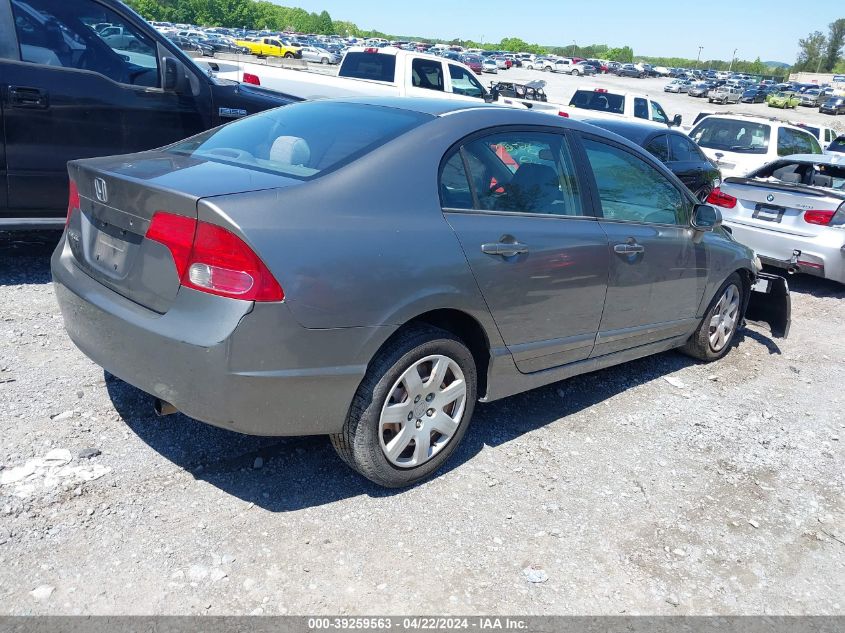 2006 Honda Civic Lx VIN: 1HGFA16576L050824 Lot: 39259563